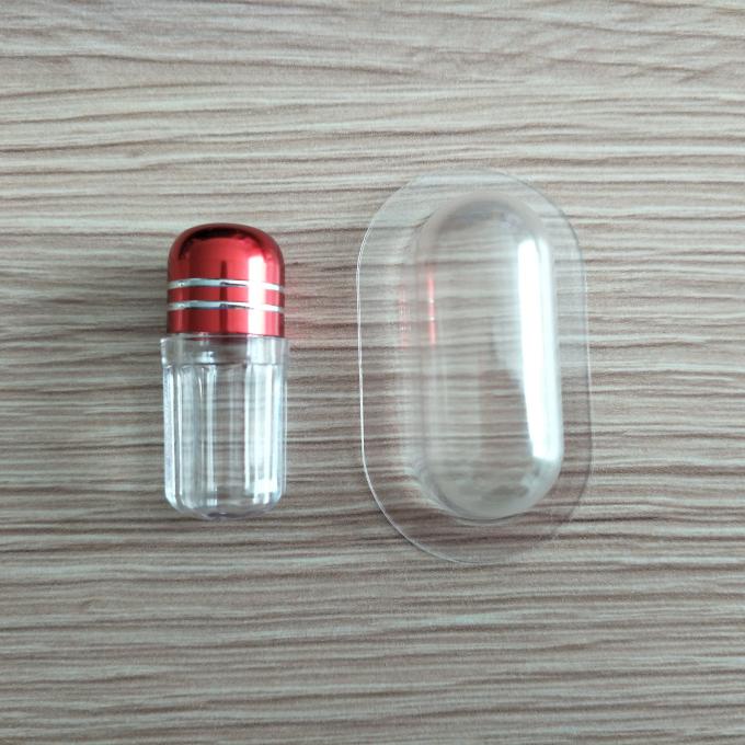 Bouteilles de empaquetage de capsule simple en plastique vide pharmaceutique pour les capsules sexuelles de fines herbes d'amélioration