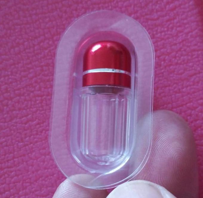 Bouteilles vides de capsule de Mini Plastic Bullet Shape Single pour les capsules de empaquetage de soins de santé