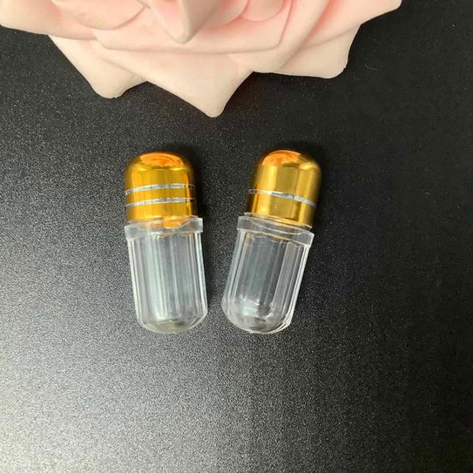 La capsule simple écosse la bouteille sexuelle d'emballage de pilule   un bon nombre d'actions