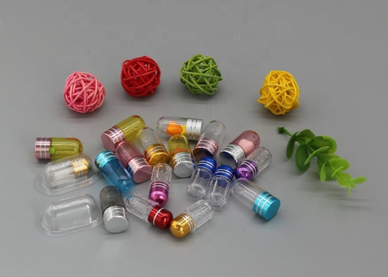 l'emballage rose de la capsule 2ml met le supplément en bouteille de soins de santé