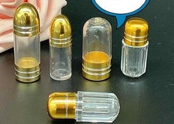 La pilule 5g en plastique vide d'or capsule la couverture de la boursouflure ISO9001