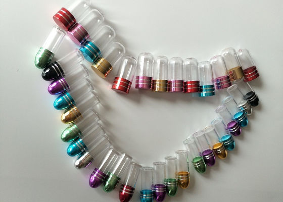 conteneurs simples de la pilule ISO9001 de 44mm une capsule Mini Pill Bottles