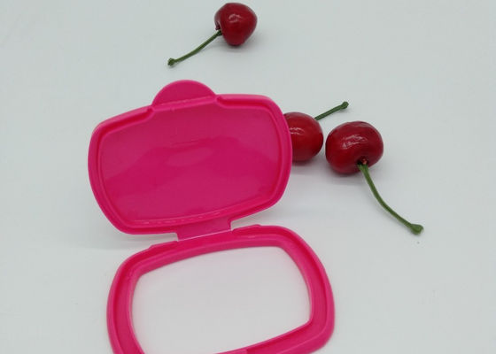 Couvercle de boîte humide humide non rechargeable de tissu du chapeau ISO9001 65mm de chiffons
