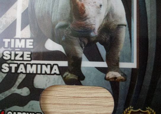 Rhinocéros 69 capsules de habillage transparent