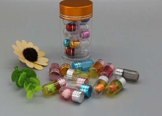 capsules en plastique de pilule de 15mm