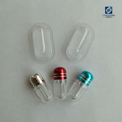La capsule simple hexagonale met la bouteille en bouteille de pilules du rhinocéros 2g de 12mm
