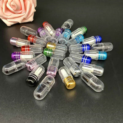 La capsule simple pharmaceutique écosse de petites fioles en aluminium de pilule du chapeau 10ml