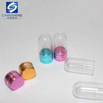 capsule en plastique du conteneur un de bouteilles de pilule d'espace libre de 15mm picoseconde