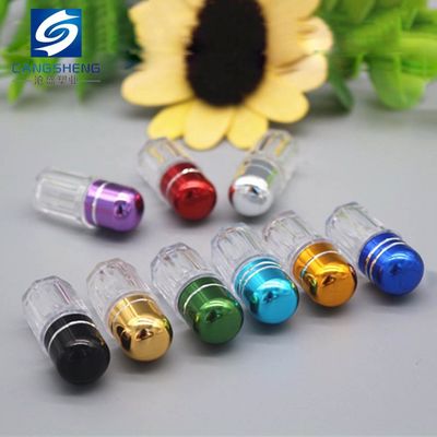 La capsule ISO9001 simple écosse les capsules pharmaceutiques de habillage transparent 2ml