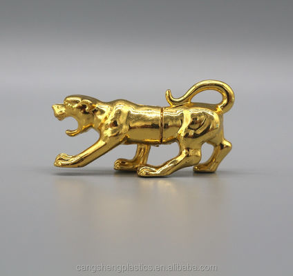 La capsule simple de l'ABS 10g écosse la capsule d'or de rhinocéros de papier d'aluminium