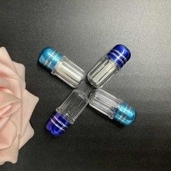 bouteilles en plastique de médecine de l'espace libre 3ml