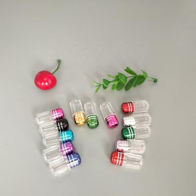 capsules en plastique vides de pilule de pourpre de 12mm pour le supplément de soins de santé