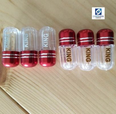 balle pharmaceutique claire Shell des bouteilles de pilule de 12mm 3ml