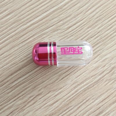 balle pharmaceutique claire Shell des bouteilles de pilule de 12mm 3ml
