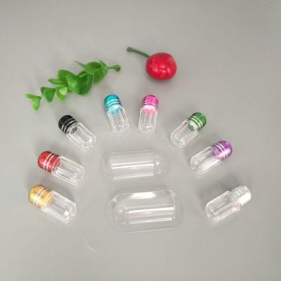 Chapeau simple en métal du conteneur 3ml ISO9001 de pilule de boursouflure en plastique