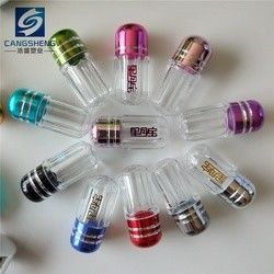 Petite capsule simple en plastique des conteneurs 2ml de la pilule ISO9001