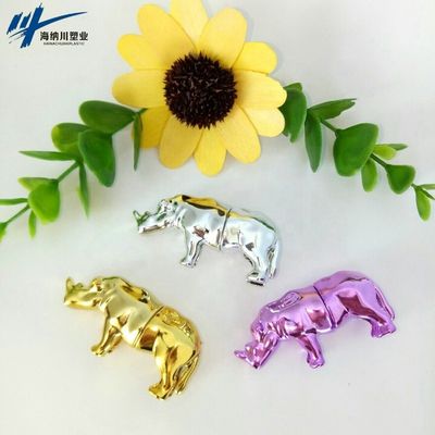 Capsules en plastique vides de pilule de rhinocéros