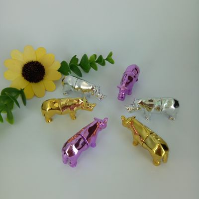 Capsules en plastique vides de pilule de rhinocéros