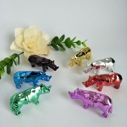 Capsules en plastique vides de pilule de rhinocéros