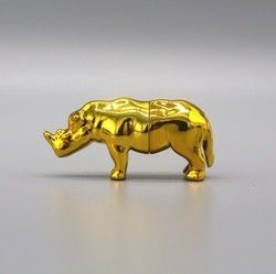 Capsules en plastique vides de pilule de rhinocéros