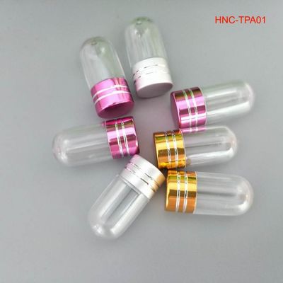 chapeau en aluminium de 16mm 2g Mini Pill Bottles Cylindrical Shape