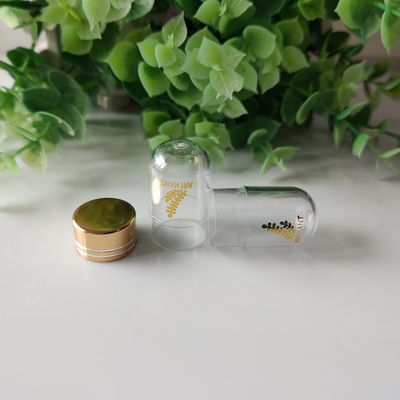 Bouteille en plastique d'ISO9001 Mini Pill Bottles 3ml avec le chapeau en métal