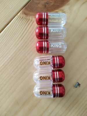 capsules en plastique vides de pilule de 33mm