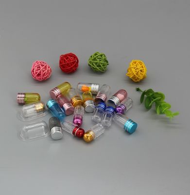 capsules en plastique de pilule de 15mm
