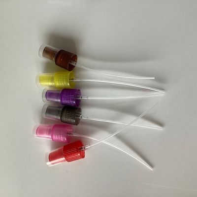 Bouteilles en plastique rouges de lotion avec les bouteilles en plastique de jet de pompe de la pompe 10ml