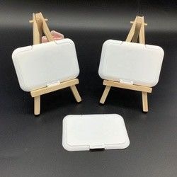 polypropylène 67mm humide de couvercle de chiffons de 100mm pour des tissus de bébé