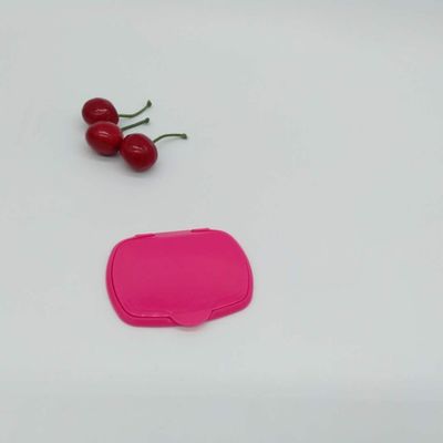 Couvercle de boîte humide humide non rechargeable de tissu du chapeau ISO9001 65mm de chiffons