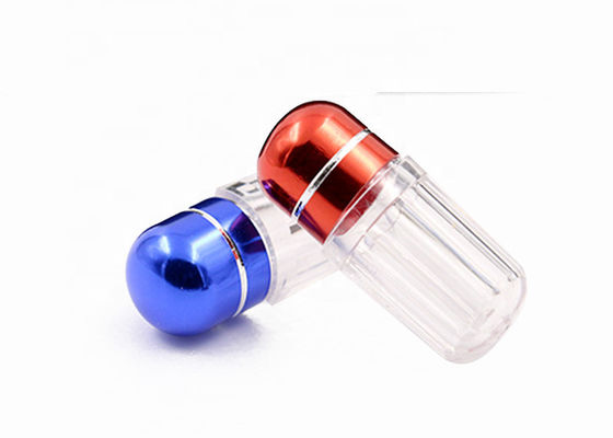 la capsule 1g en plastique met le polystyrène en bouteille rond Mini Pill Bottles