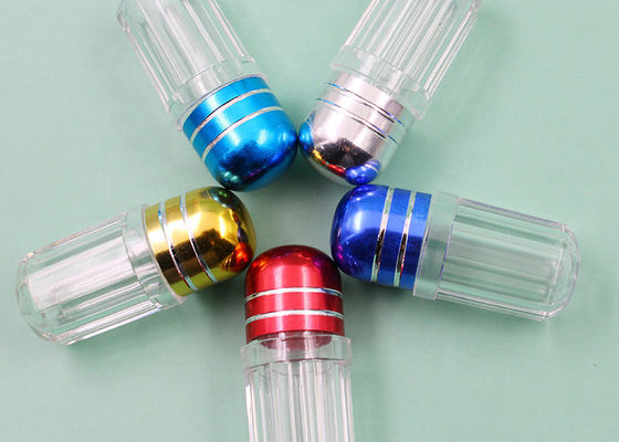 la capsule 1g en plastique met le polystyrène en bouteille rond Mini Pill Bottles