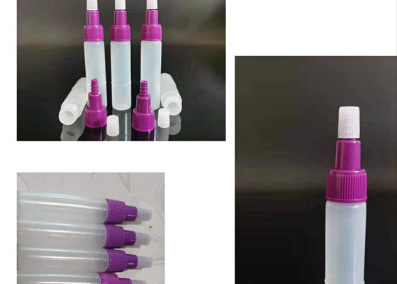 bouteilles en plastique en plastique de jet des flacons à réactifs de 8ml ISO9001 petites pp