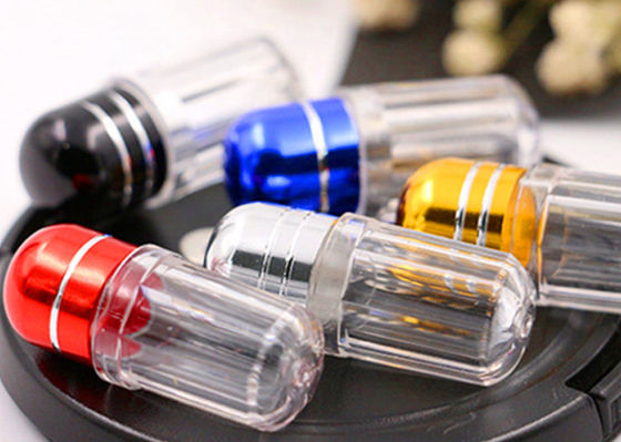 Bouteilles vides en plastique simples de capsule du polypropylène 1g de capsules de pilule