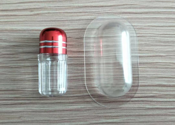 petits conteneurs en plastique de la pilule 1g