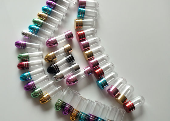 petits conteneurs en plastique de la pilule 1g