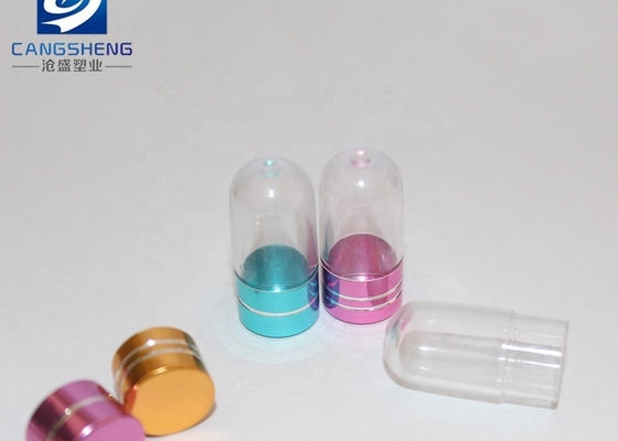 petits conteneurs en plastique de la pilule 1g