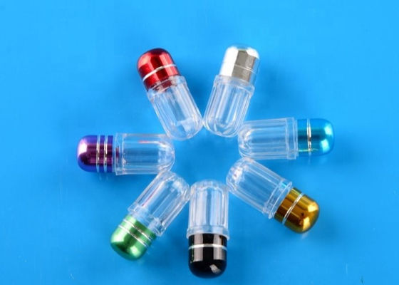 petits conteneurs en plastique de la pilule 1g