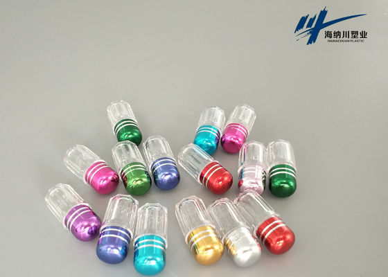 la petite balle en plastique de conteneurs de pilule de 3ml picoseconde forment des bouteilles d'emballage de capsule