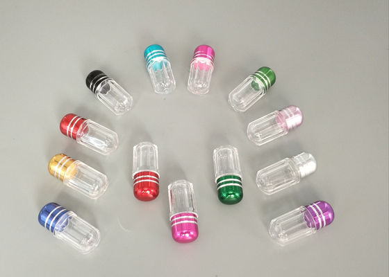 la petite balle en plastique de conteneurs de pilule de 3ml picoseconde forment des bouteilles d'emballage de capsule