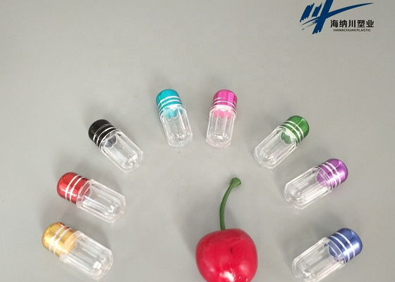 Bouteilles en plastique simples de capsule du conteneur ISO9001 1ml de pilule de polypropylène