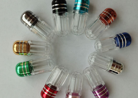 Les chapeaux en aluminium vident la capsule met le rhinocéros en bouteille 2g noir simple