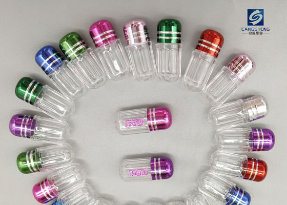 Capsule simple Mini Pill Bottles de petits conteneurs en plastique de pilule de GV 2g
