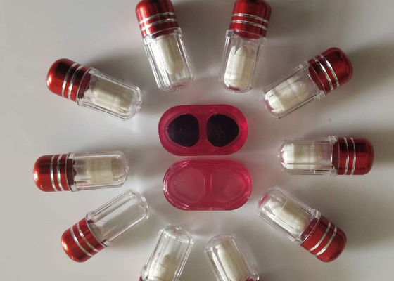 Capsule simple Mini Pill Bottles de petits conteneurs en plastique de pilule de GV 2g