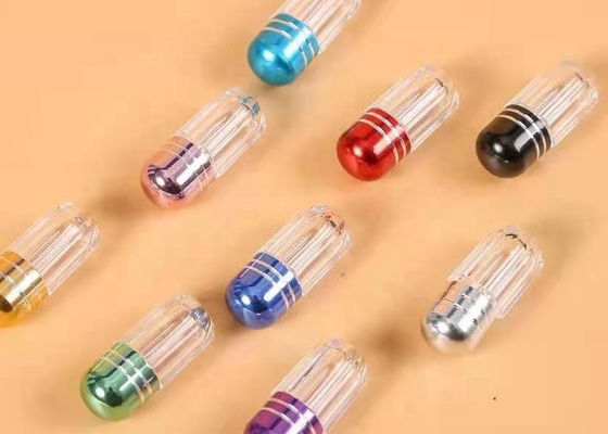 Petites bouteilles de pilule minuscules en plastique des capsules 2g du pourpre ISO9001