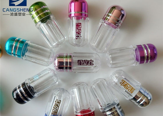 La capsule vide pharmaceutique écosse l'ODM de 16mm avec les boursouflures en plastique