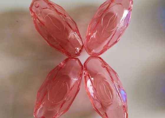 l'emballage de la capsule 2g de 15mm met le plastique en bouteille octogonal de picoseconde de forme