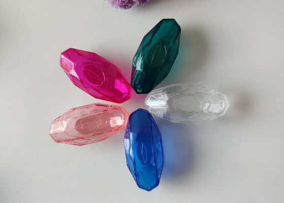 Bouteilles de pilule en plastique vides du rose 2ml 15mm pour la capsule simple