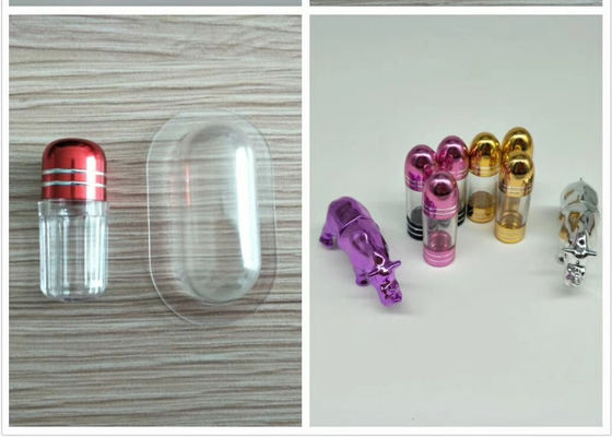 conteneurs simples de la pilule ISO9001 de 44mm une capsule Mini Pill Bottles
